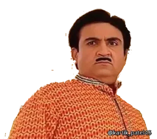 😒 emoji TMKOC By @RohitSharma Telegram sticker 5 of 34