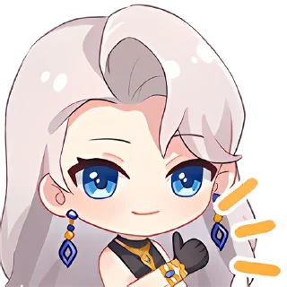 👍 emoji 乃琳 Telegram sticker 8 of 26