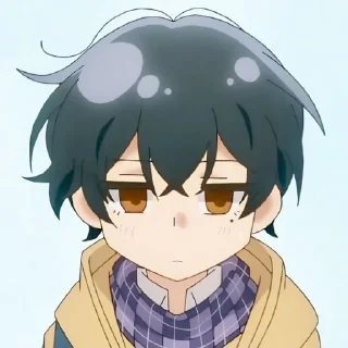 😐 emoji Sasaki & miyano Telegram sticker 9 of 17
