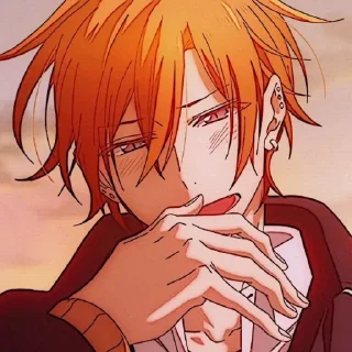 😳 emoji Sasaki & miyano Telegram sticker 13 of 17