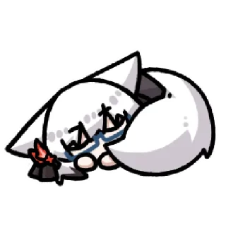 😴 emoji 时咕咕一 @zhaxia_cn Telegram sticker 12 of 32