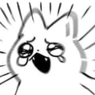 😭 emoji friends Telegram sticker 5 of 45