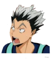 😲 emoji Haikyu !! Telegram sticker 12 of 45