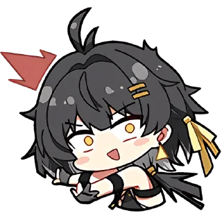 🌊 emoji Wuthering Waves Official 🌊. @Anime_Sticker_noob Telegram sticker 9 of 68
