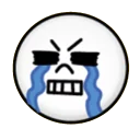 😭 emoji emoji line Telegram sticker 24 of 36