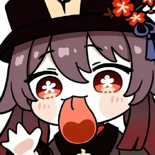 👅 emoji Chibi 👅 :: @CuteStickerStore Telegram sticker 14 of 20