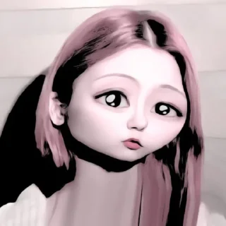 🥺 emoji ૮₍ YEJI ₎ა @lesyeuxdee @stikeryejiu Telegram sticker 11 of 23