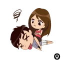 😠 emoji You & Me Telegram sticker 11 of 120