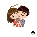 🙏 emoji You & Me Telegram sticker 15 of 120