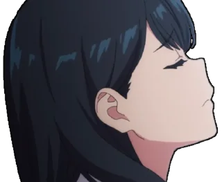 🙄 emoji 宝多 六花 Telegram sticker 10 of 47