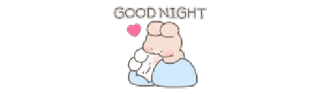 😘 emoji Bunnies Telegram sticker 6 of 96