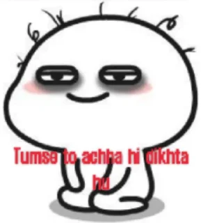 🤣 emoji Chandan 🙃 Telegram sticker 16 of 48