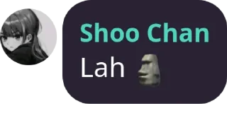 🗿 emoji Shoo:) Telegram sticker 17 of 28
