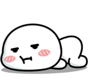 😞 emoji Cute Duduu 4 : Nanana @zendeva Telegram sticker 10 of 40