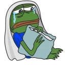 😥 emoji @Psycho98k MrPepe AniSticker v1 Telegram sticker 12 of 43