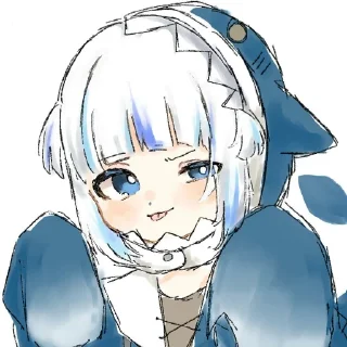 😛 emoji Gura和宝宝的奇奇怪怪 Telegram sticker 24 of 120