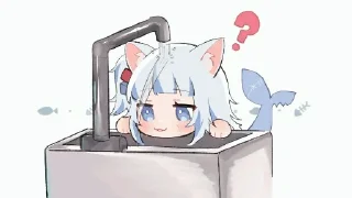 🧐 emoji Gura和宝宝的奇奇怪怪 Telegram sticker 11 of 120