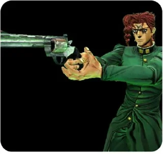 😡 emoji Jojo @animestickerchannel Telegram sticker 8 of 45