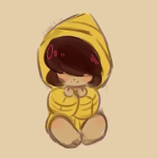 🍋 emoji Six Little Nightmare by @StickerAnimePack Telegram sticker 18 of 50