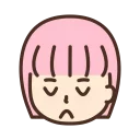 ☹️ emoji 粉紅台北 Telegram sticker 21 of 96