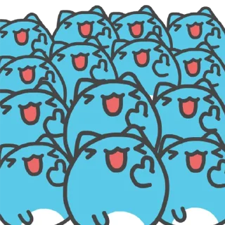 👍 emoji Capoo的日常 Telegram sticker 14 of 54