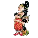 😭 emoji Wayang Unyu Telegram sticker 13 of 35