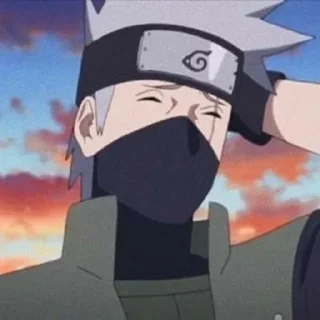 😅 emoji KAKASHI Telegram sticker 20 of 22