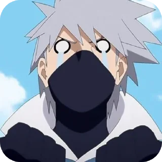 👍 emoji KAKASHI Telegram sticker 10 of 22