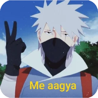 🎲 emoji Kakashi Telegram sticker 11 of 120