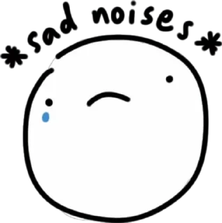 😢 emoji Jin's sticker pack (@NetwModBot) Telegram sticker 15 of 42