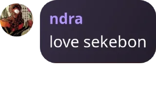 ❤️ emoji gausah nyolong lo Telegram sticker 2 of 8