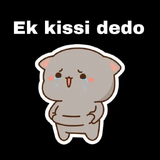 💋 emoji Cute girl Telegram sticker 15 of 24