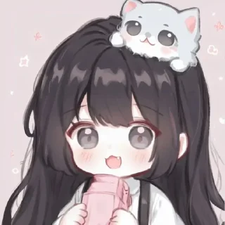 🌟 emoji Pookie Girl :: @Tomioka1314 Telegram sticker 24 of 30