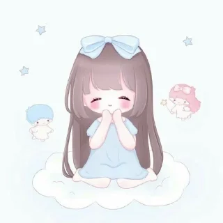 🌟 emoji Pookie Girl :: @Tomioka1314 Telegram sticker 18 of 30
