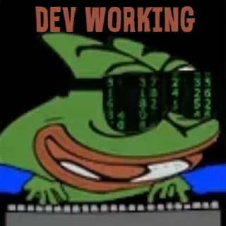 Sticker from Clown World Pepe stickers
