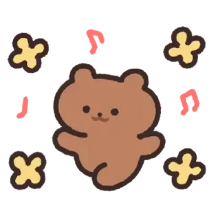 Sticker from @ikmut: Choco Bear. ♡