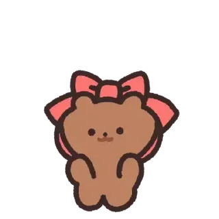Sticker from @ikmut: Choco Bear. ♡