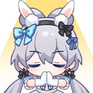 🙏 emoji 洛天依幻游世界 Telegram sticker 11 of 25