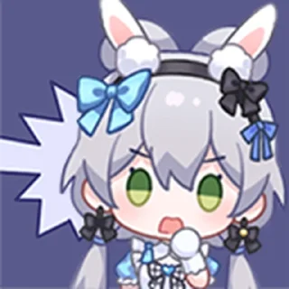 😕 emoji 洛天依幻游世界 Telegram sticker 22 of 25