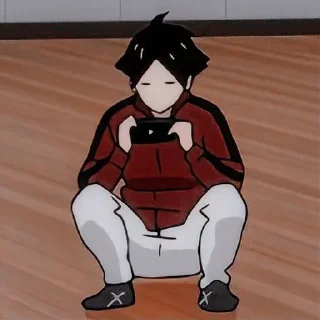 🐱 emoji Suna Rintarou by @RakyatHaikyuu Telegram sticker 19 of 40