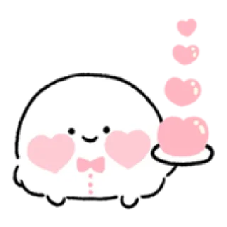 💗 emoji a lovable child | @cutestickers4you Telegram sticker 23 of 24