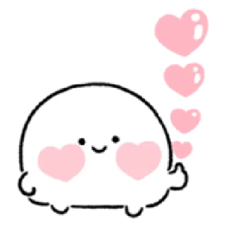 💕 emoji a lovable child | @cutestickers4you Telegram sticker 8 of 24