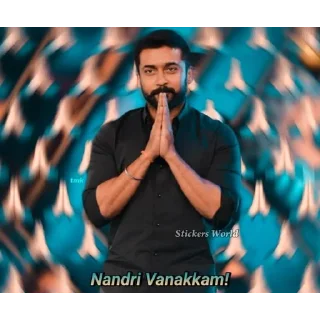 🙏 emoji @StickersWorld_Offl Surya Stickers Telegram sticker 15 of 18