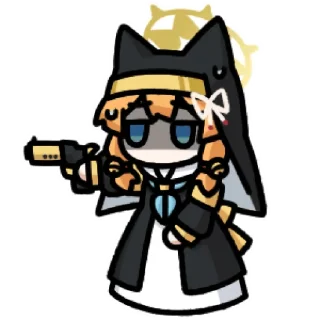 🔫 emoji B站 葉月稲荷 @zhaxia_cn Telegram sticker 5 of 120