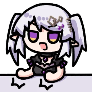 😡 emoji B站慕斯lorister @zhaxia_cn Telegram sticker 9 of 16