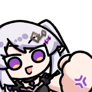 😠 emoji B站慕斯lorister @zhaxia_cn Telegram sticker 5 of 16