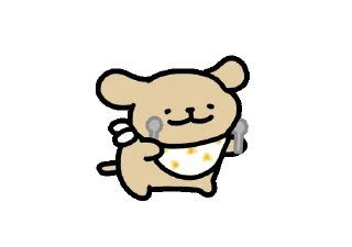 🌟 emoji 线条小狗 Telegram sticker 5 of 57