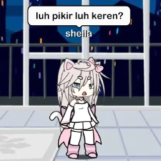 Sticker from sheila gacha