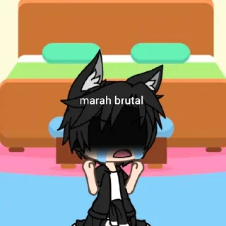 😡 emoji gacha cute Telegram sticker 6 of 25