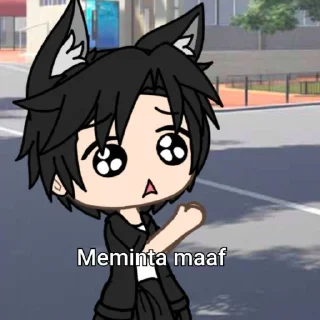 🙏 emoji gacha cute Telegram sticker 17 of 25